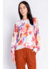 PJ Salvage Pyjamatop meerkleurig/wit