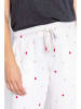 PJ Salvage Pyjama-Hose in Weiß