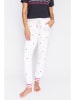 PJ Salvage Pyjama-Hose in Weiß