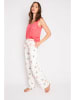 PJ Salvage Pyjama-Hose in Weiß