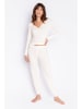 PJ Salvage Pyjama-Hose in Weiß