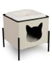 Lifa Living Kattenhuis beige - (B)38 x (H)39 x (D)38 cm