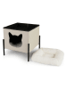 Lifa Living Kattenhuis beige - (B)38 x (H)39 x (D)38 cm