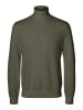 SELECTED HOMME Rollkragenpullover "Mora" in Khaki