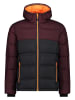 CMP Steppjacke in Schwarz/ Rot