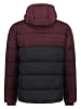 CMP Steppjacke in Schwarz/ Rot