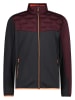 CMP Hybride jas zwart/rood