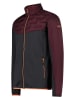 CMP Hybride jas zwart/rood