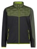 CMP Hybride jas zwart/kaki