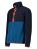 CMP Fleece trui blauw/donkerblauw