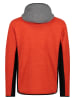 CMP Hybridjacke in Rot/ Grau