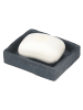 Wenko Seifenschale ''Slate'' in Anthrazit - (B)11,2 x (H)2,7 x (T)9,4 cm