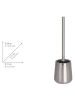 Wenko WC-Garnitur ''Solid'' in Silber - (H)38 cm
