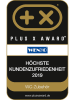 Wenko Toiletpapierhouder ''Cover'' zilverkleurig - (B)13,5 x (H)12 x (D)2,5 cm