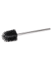 Wenko WC-Bürste in Schwarz/ Silber - (L)35 cm