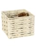 Wenko Opbergbox ''Vabriano'' beige - (B)24 x (H)18,5 x (D)24 cm