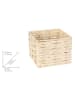 Wenko Opbergbox ''Vabriano'' beige - (B)24 x (H)18,5 x (D)24 cm