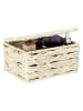Wenko Opbergbox ''Vabriano'' beige - (B)19 x (H)10 x (D)14 cm