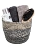 Wenko Opbergmand beige/zwart - (H)16 x Ø 22 cm