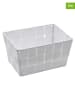 Wenko 2-delige set: opbergboxen ''Adria'' wit - (B)19 x (H)9 x (D)14 cm