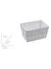 Wenko 2-delige set: opbergboxen ''Adria'' wit - (B)19 x (H)9 x (D)14 cm