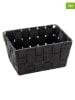 Wenko 2-delige set: opbergboxen ''Adria'' zwart - (B)19 x (H)9 x (D)14 cm