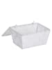 Wenko 2-delige set: opbergboxen ''Adria'' wit - (B)19 x (H)10 x (D)14 cm
