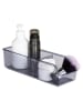 Wenko 4er-Set: Aufbewahrungsboxen ''San Diego'' in Grau - (B)27,5 x (H)7,2 x (T)9 cm