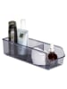 Wenko 4er-Set: Aufbewahrungsboxen ''San Diego'' in Grau - (B)27,5 x (H)7,2 x (T)9 cm