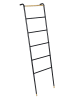 Wenko Handdoekhouder "Loft" zwart - (L)156 x (B)43,5 cm