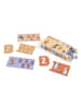 Sebra Puzzle "Toes & Builders" z cyframi - 3+