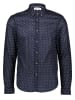 Tom Tailor Hemd - Regular fit - in Dunkelblau/ Weiß