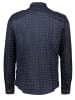 Tom Tailor Hemd - Regular fit - in Dunkelblau/ Weiß