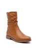 Foreverfolie Boots in Hellbraun