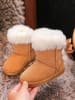 Rock & Joy Winterboots lichtbruin