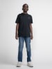 Petrol Dżinsy - Tapered fit - w kolorze niebieskim