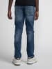 Petrol Spijkerbroek - tapered fit - blauw