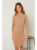 So Cachemire Jurk "Alavie" camel