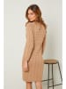 So Cachemire Jurk "Alavie" camel