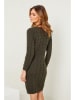 So Cachemire Strickkleid "Alavie" in Khaki