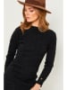So Cachemire Strickkleid "Alavie" in Schwarz