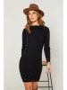 So Cachemire Strickkleid "Alavie" in Schwarz