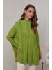 Soft Cashmere Pullover in Grün