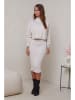Soft Cashmere 2-częściowy zestaw w kolorze beżowym