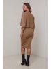 Soft Cashmere 2-częściowy zestaw w kolorze karmelowym