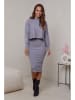 Soft Cashmere 2-delige outfit grijs