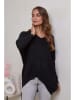Soft Cashmere Pullover in Schwarz