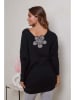 Soft Cashmere Pullover in Schwarz