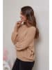 Soft Cashmere Pullover in Camel
