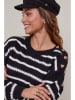 Soft Cashmere Sweter w kolorze czarno-białym